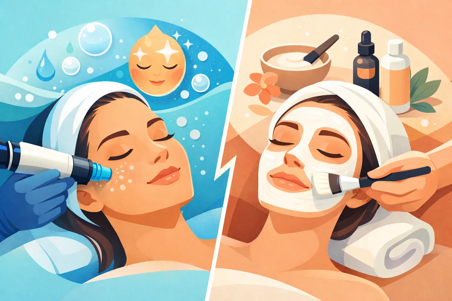 Hydrafacial mı Klasik Cilt Bakımı mı Daha İyi?